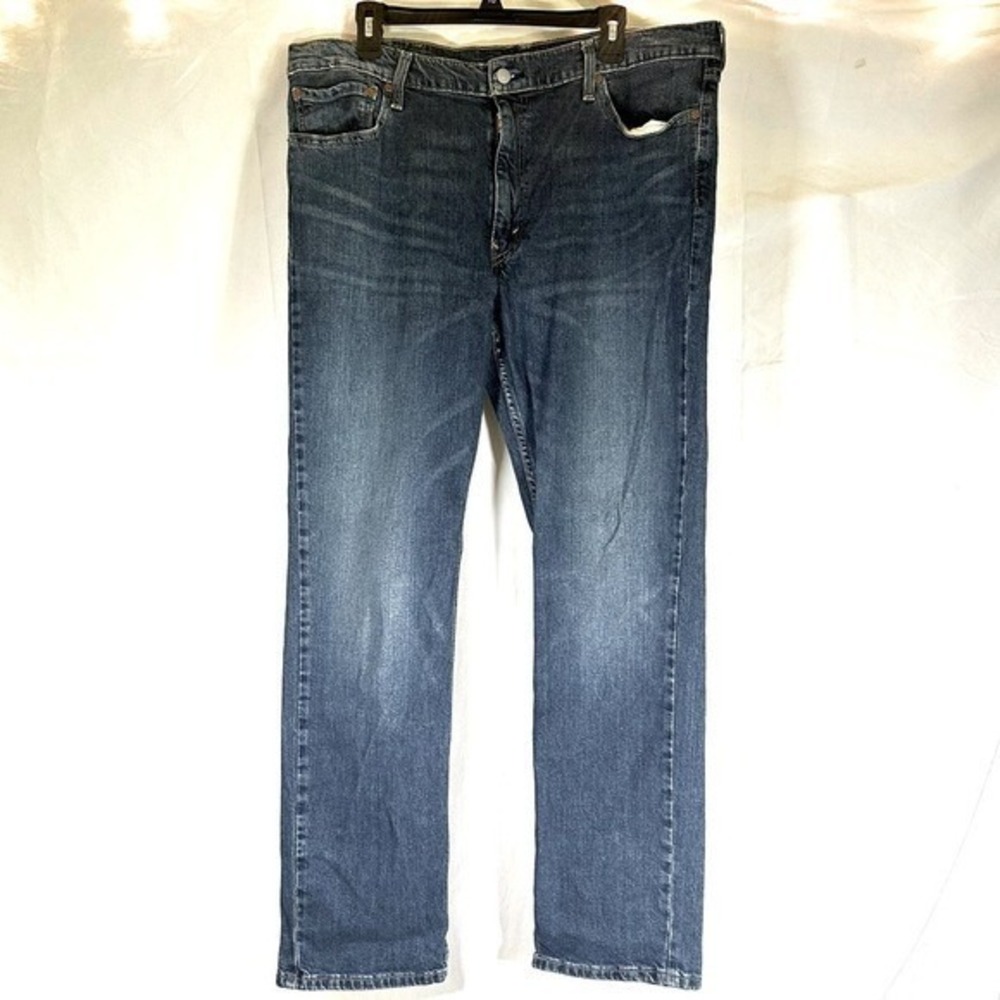 Levi's 511 Denim Blue Jeans Women's 40x32 Slim Fit Dark Wash Classiccore Modern